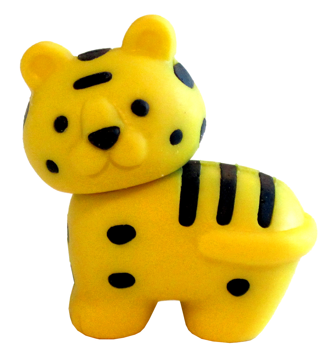 Iwako Bengal Tiger Mini Eraser: Yellow