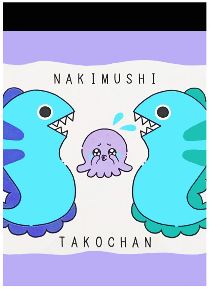 Crux Nakimushi Takochan Mini Memo Pad