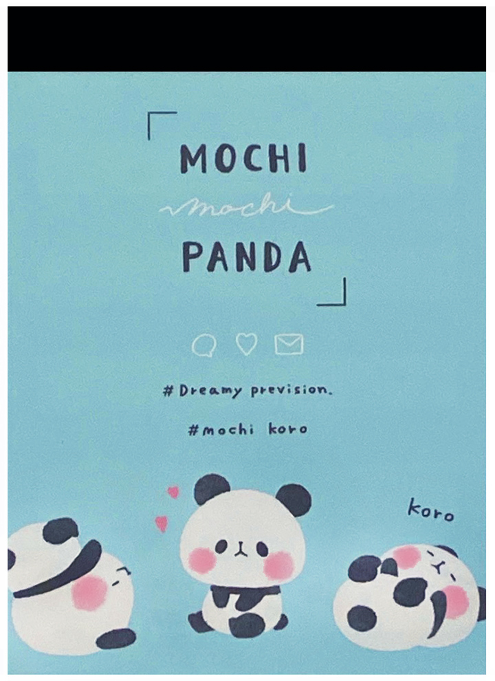 Kamio Mochi Dream Panda Mini Memo Pad