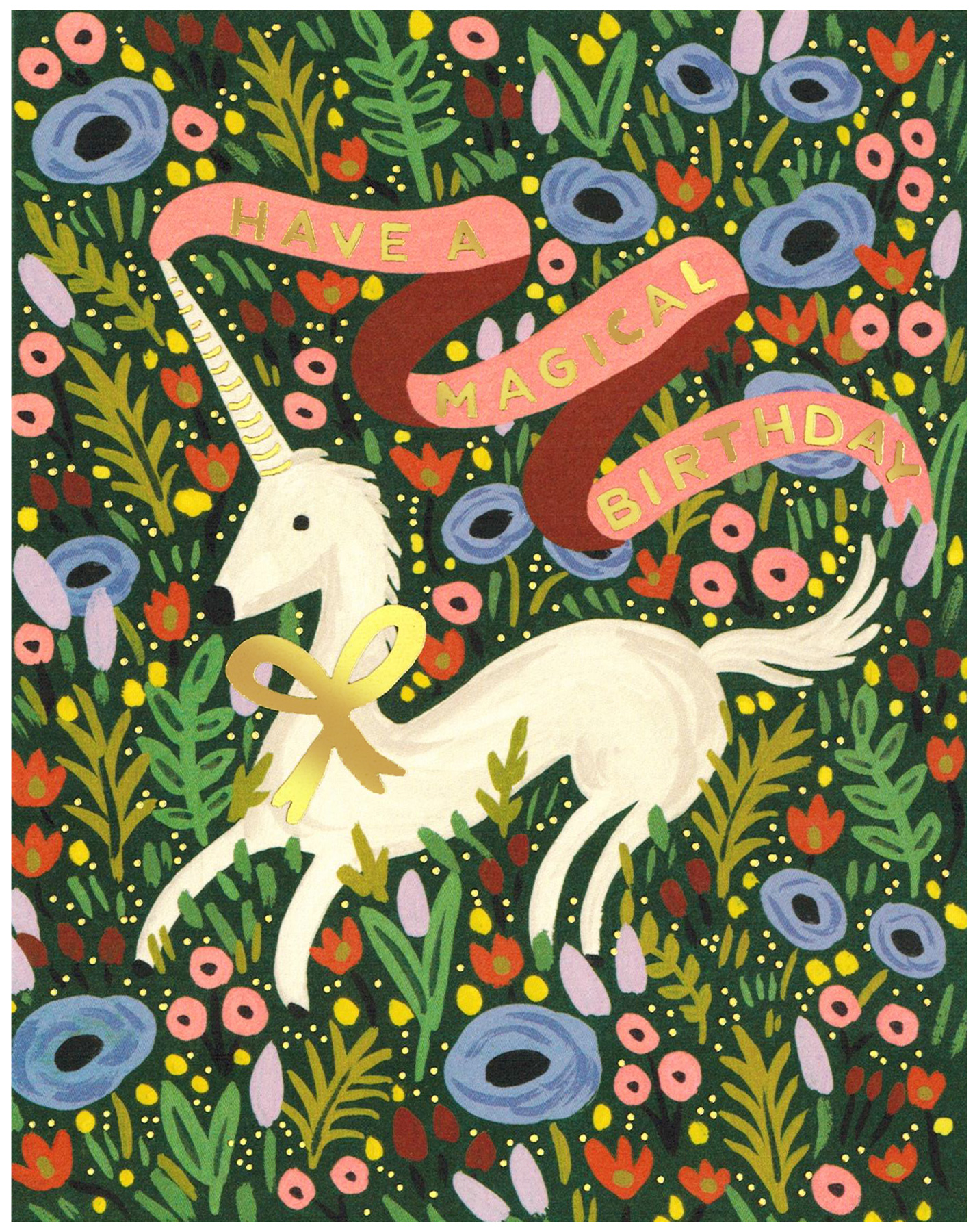 Rifle Paper Co. Magical Unicorn Birthday Note Card