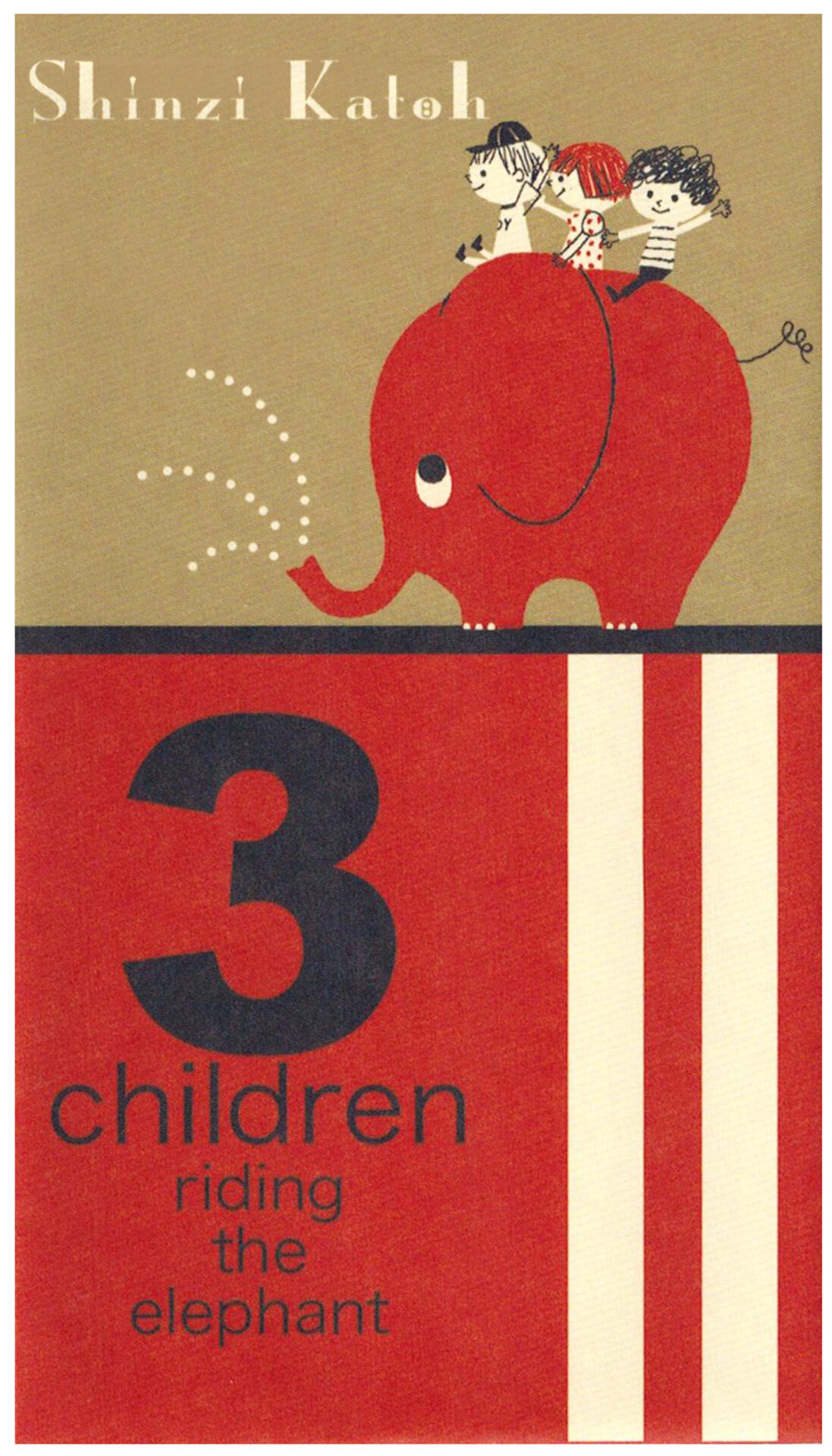Shinzi Katoh 3 Children Elephant Medium Envelope Set