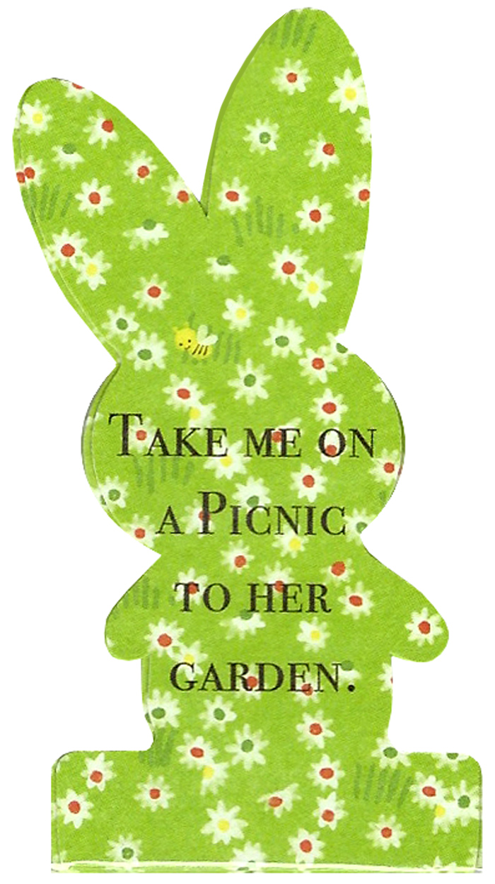 Shinzi Katoh Garden Rabbit Mini Greeting Cards