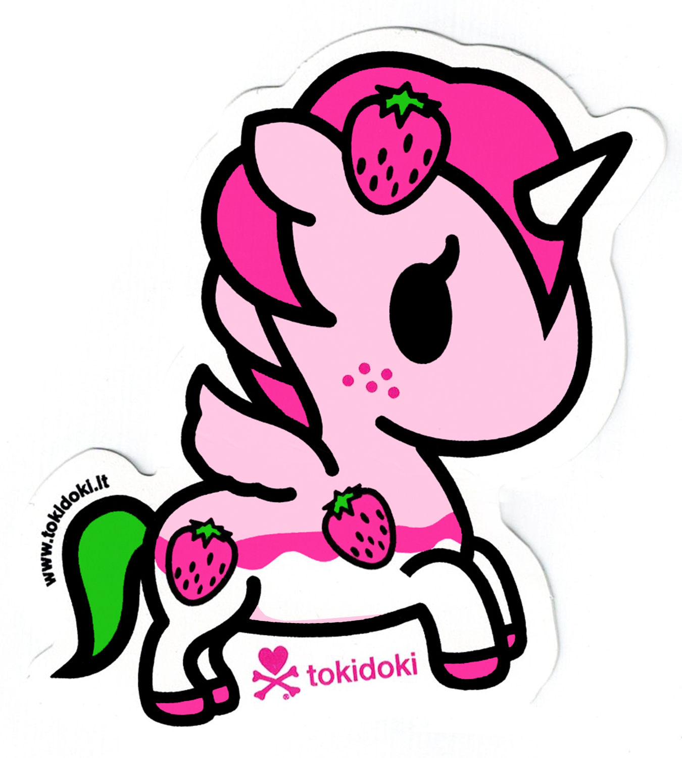 Tokidoki Unicorno Ruby Jumbo Die-Cut Glossy Sticker
