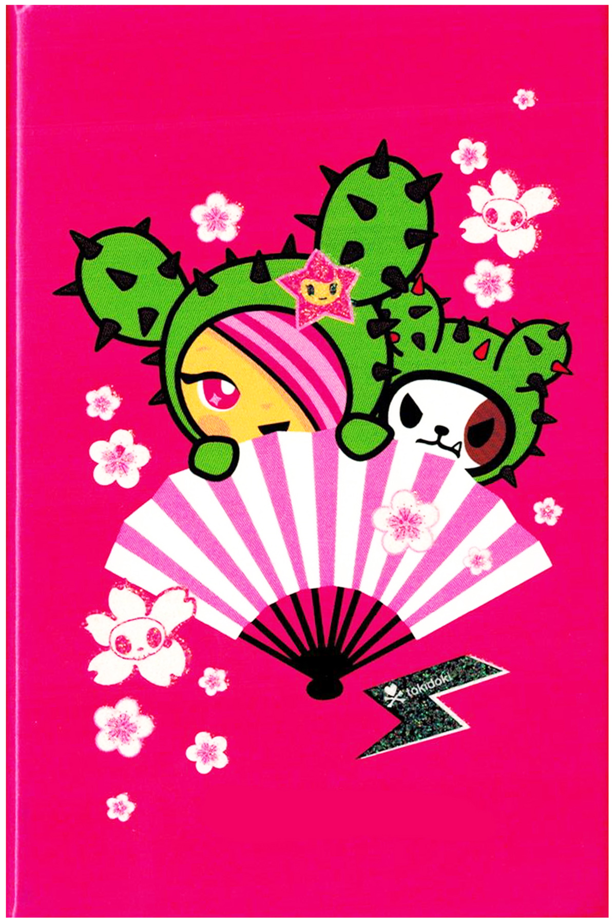 Tokidoki Sandy Cactus Friends Pink Sticky Memo Pad Booklet