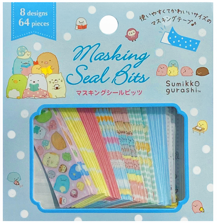San-x Sumikko Gurashi Masking Seal Bits Sticker Sack