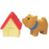 Iwako Puppy Dog Mini Eraser: Red House