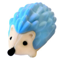 Iwako Hedgehog Mini Eraser: Blue
