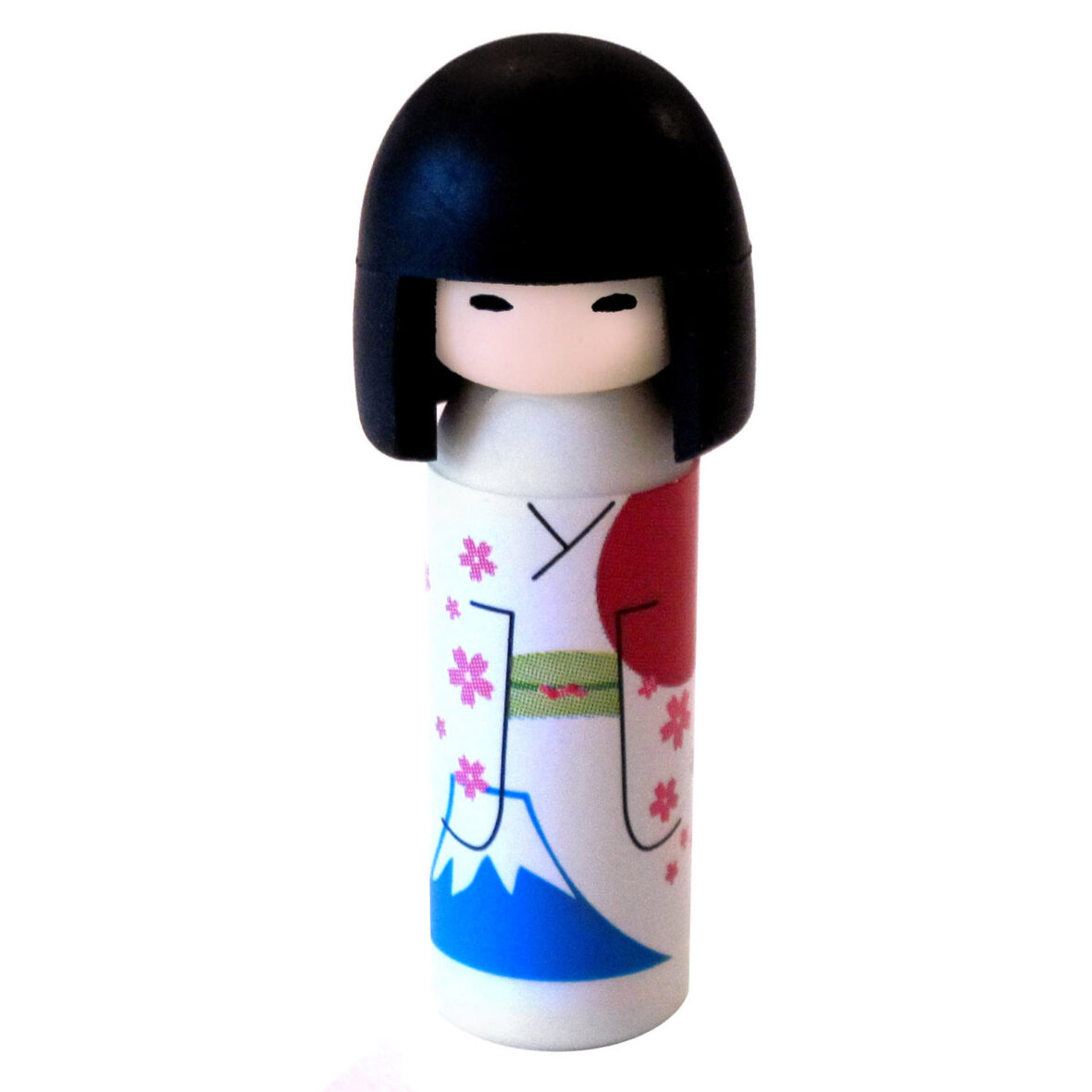 Iwako Kokeshi Japanese Doll Mini Eraser: Fuji