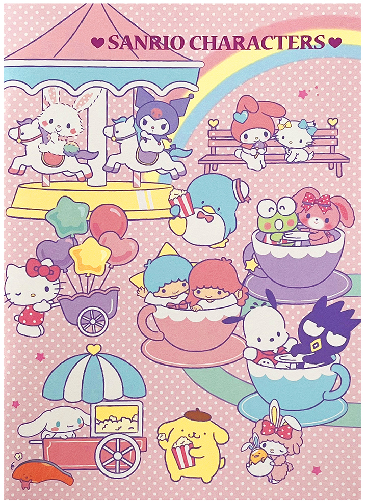 Sanrio Character Friends A5 Notebook