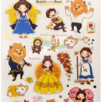 Funny Sticker World Beauty & the Beast Fairy Tale Sticker Sheet