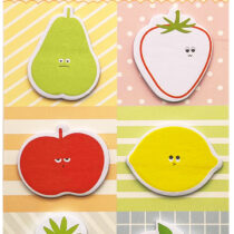 Kawaii Fruit Family Sticky Memo Set