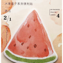 Kawaii Fruit Sticky Memo: Watermelon