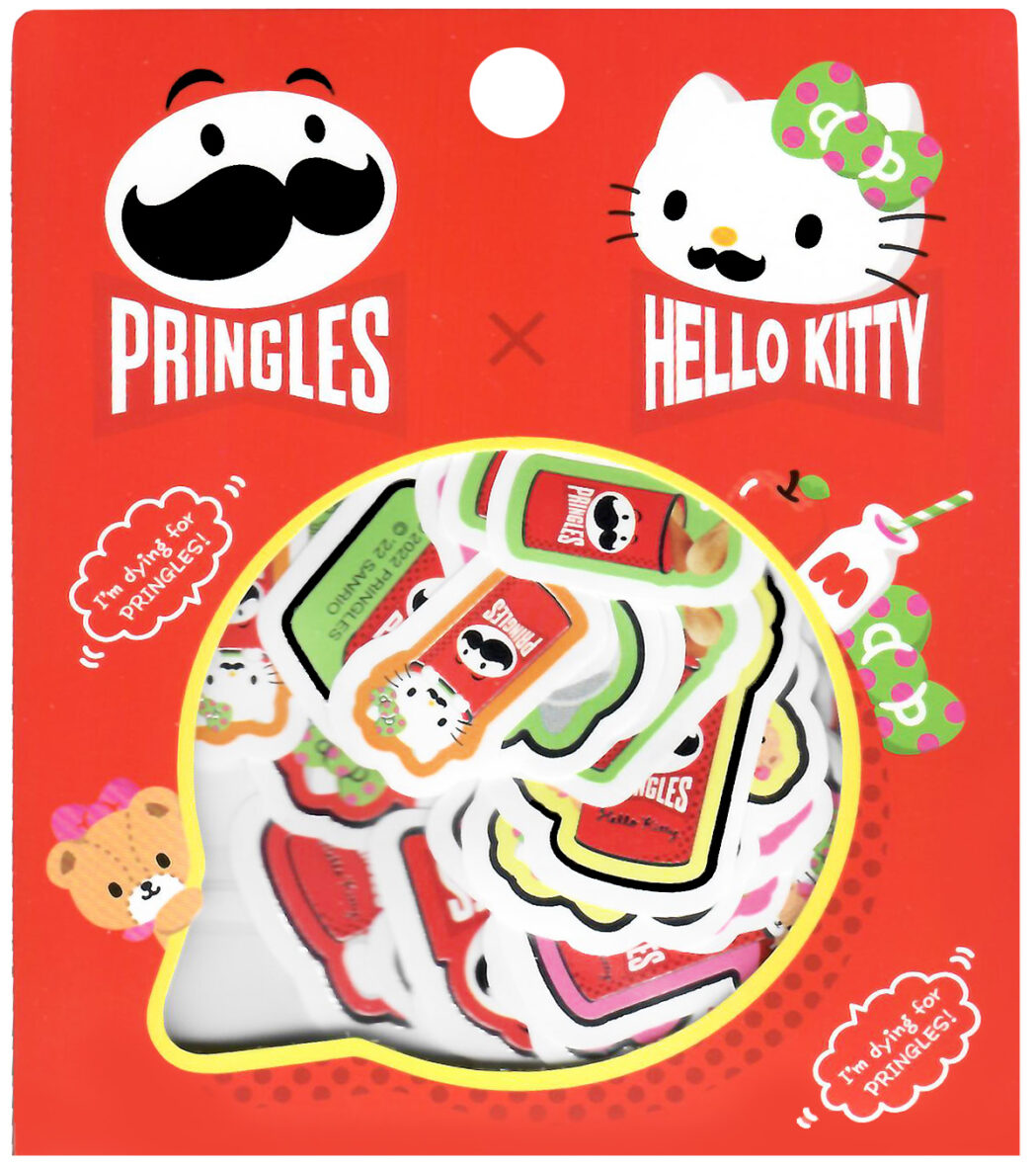 Sanrio Hello Kitty x Pringles Die-Cut Sticker Sack