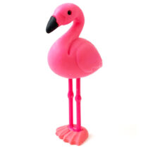 Iwako Birds Family Mini Eraser: Deep Pink Flamingo