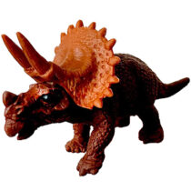 Iwako Dinosaur Mini Eraser: Brown Triceratops