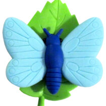 Iwako Butterfly Mini Eraser: Blue