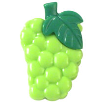 Iwako Fruit Plastic Note Clip: Green Grapes