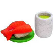 Iwako Sushi-Go-Round Mini Erasers: Shrimp