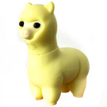 Iwako Pastel Llama Mini Eraser: Yellow