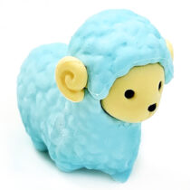 Iwako Pastel Sheep Mini Eraser: Blue