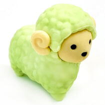 Iwako Pastel Sheep Mini Eraser: Green