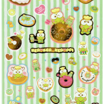 Sanrio Kero Keroppi Sweets Shop Jumbo Sticker Sheet