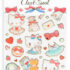 Sanrio Hello Kitty Paris and Ribbons Sticker Sheet