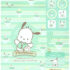 Sanrio Pochacco Chocolate Mint Letter Set w/ Stickers