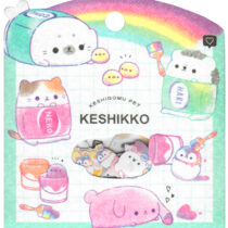 Crux Keshigomu Pet Die-Cut Sticker Sack