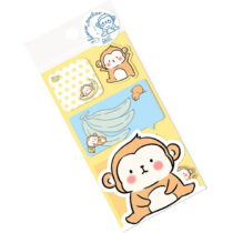 Nekoni Chinese Zodiac Die-Cut Sticky Memo Pads: Monkey