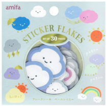 Amifa Rainbows & Clouds Die-Cut Sticker Sack