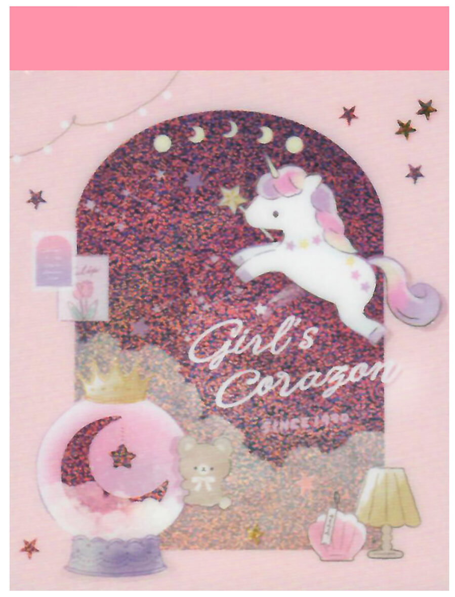 Q-Lia Girl’s Corazon Starlight Mini Memo Pad