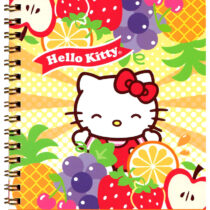Sanrio Hello Kitty Tropical Fruit Spiral Notebook