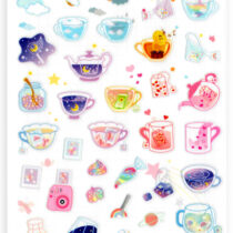 Funny Sticker World Tea Time Sticker Sheet