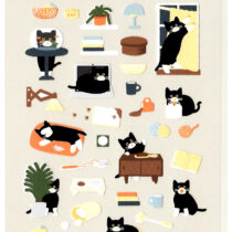 Suatelier Cat's Catch Die-Cut Sticker Sheet