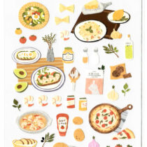 Suatelier Mediterranean Food Trip Die-Cut Sticker Sheet