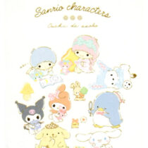 Sanrio Character Friends Picnic Mini Memo Pad