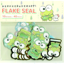 Sanrio Kero Keroppi 40-Piece Flake Sticker Sack