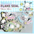 Sanrio Pochacco & Friends 40-Piece Flake Sticker Sack