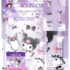 Sanrio My Melody Kuromi Beauty Letter Set w/ Stickers