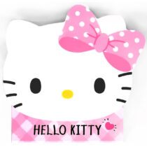Sanrio Hello Kitty Pink Bow Die-Cut Memo Pad