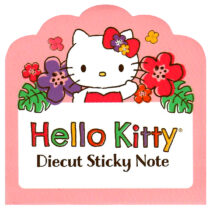 Sanrio Hello Kitty Jungle Die-Cut Memo Pad: Flowers