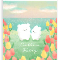 Crux Cotton Fairy Tulips Mini Memo Pad