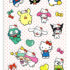 Sanrio 50th Anniversary Die-Cut Glossy Sticker Sheet