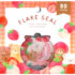 Cute Strawberry Bears Die-Cut Plastic Stickers Sack