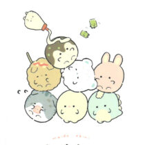 Crux Takoyaki Animals Mini Memo Pad