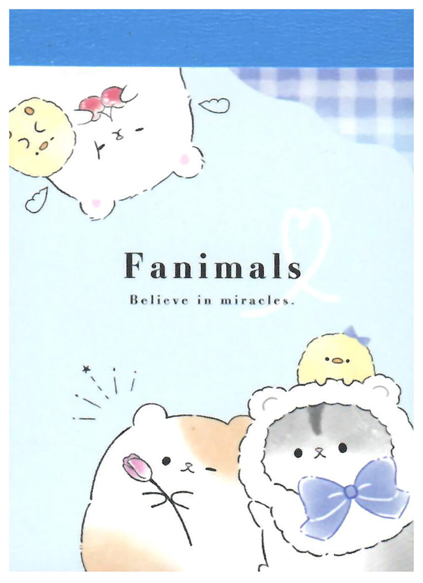 Crux Fanimals Kiss Mini Memo Pad