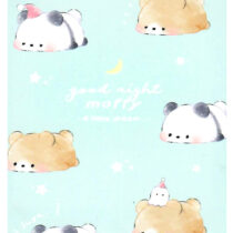 Kamio Good Night Moffy Bears Mini Memo Pad