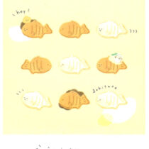 Kamio Taiyaki Treat Mini Memo Pad