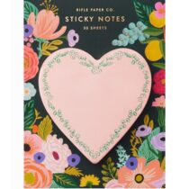 Rifle Paper Co. Heart Jumbo Die-Cut Sticky Memo Pad